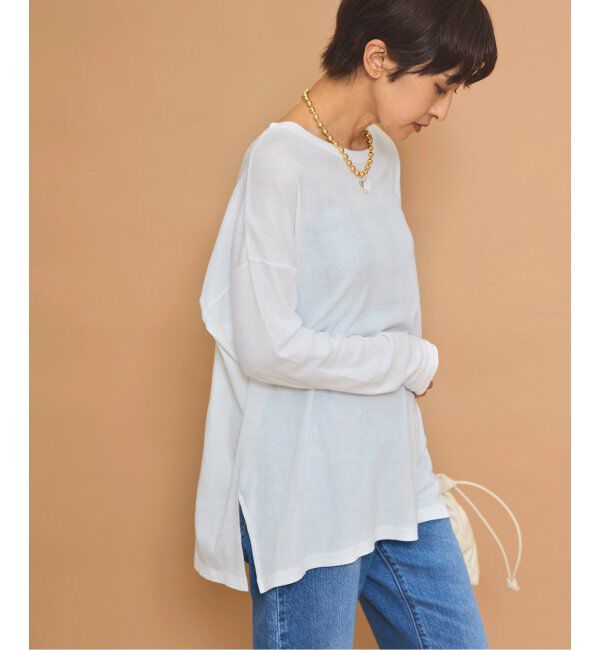 JOURNAL STANDARD relume「《追加》別注【MILLER/ミラー】Light Prib L/S：カットソー」|Tシャツ・カットソー|ホワイト