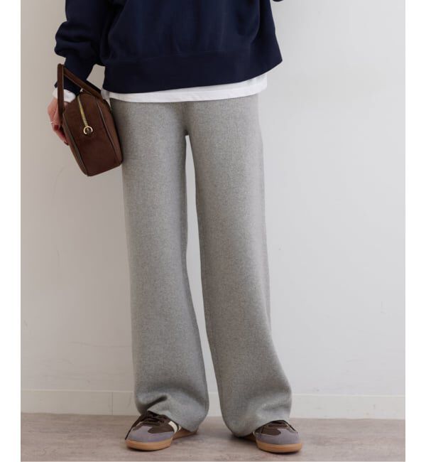 JOURNAL STANDARD relume「《追加》ニットストレートパンツ」|その他|グレーB