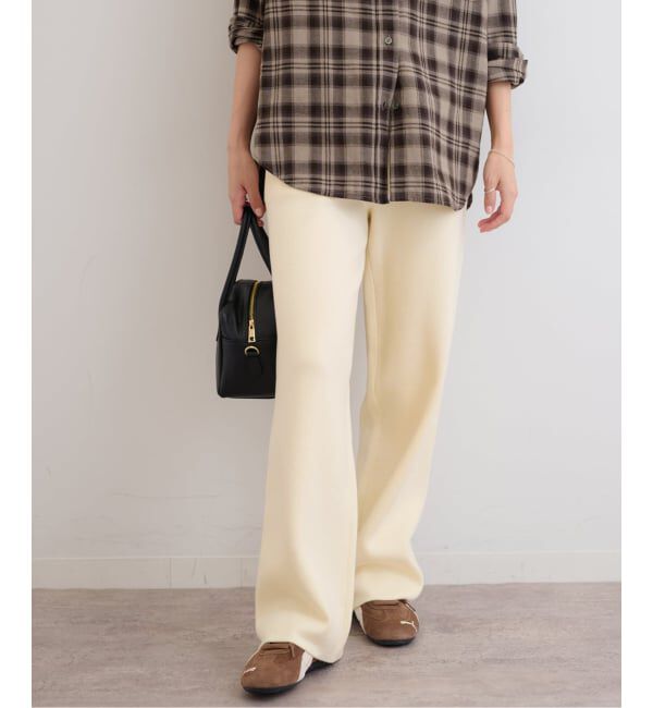 JOURNAL STANDARD relume「《追加》ニットストレートパンツ」|その他|ナチュラル
