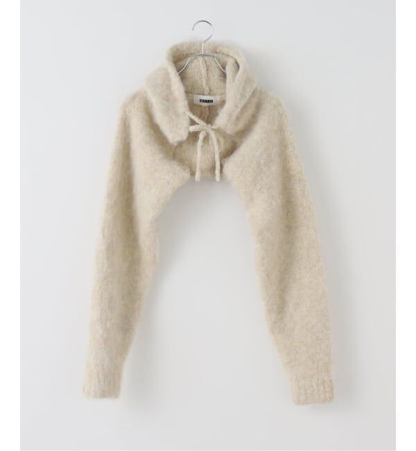 Oriens JOURNAL STANDARD「【VIAVANDA/ヴィアヴァンダ】2WAY HOODED MUFFLER KNIT」|マフラー|ベージュ