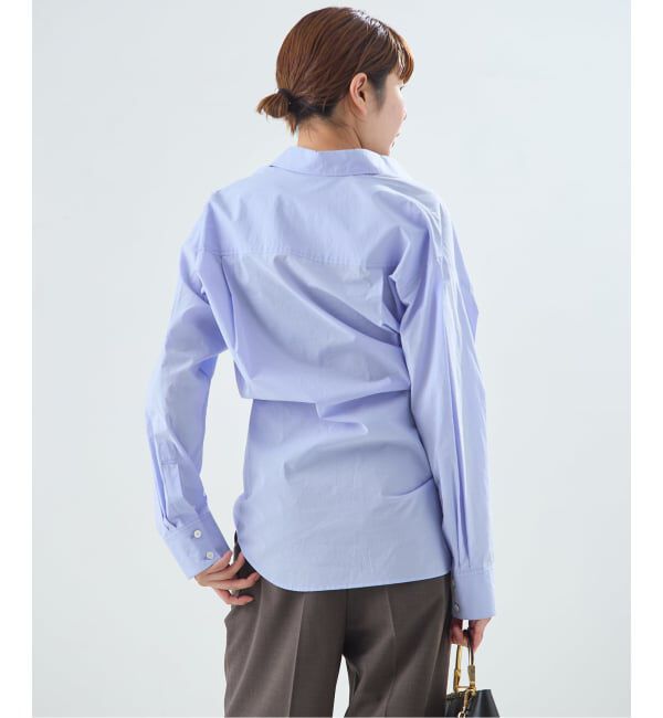 journal standard L'essage「ダブルフロントカシュクールシャツ」|シャツ・ブラウス|