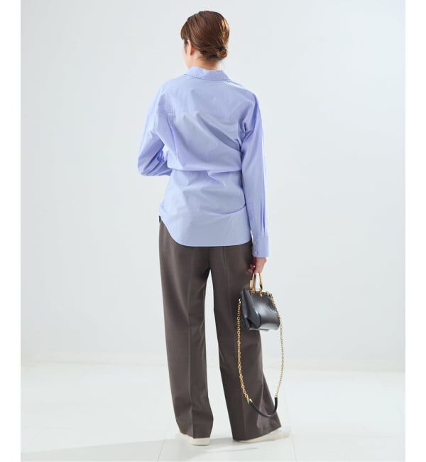 journal standard L'essage「ダブルフロントカシュクールシャツ」|シャツ・ブラウス|