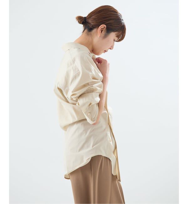 journal standard L'essage「ダブルフロントカシュクールシャツ」|シャツ・ブラウス|