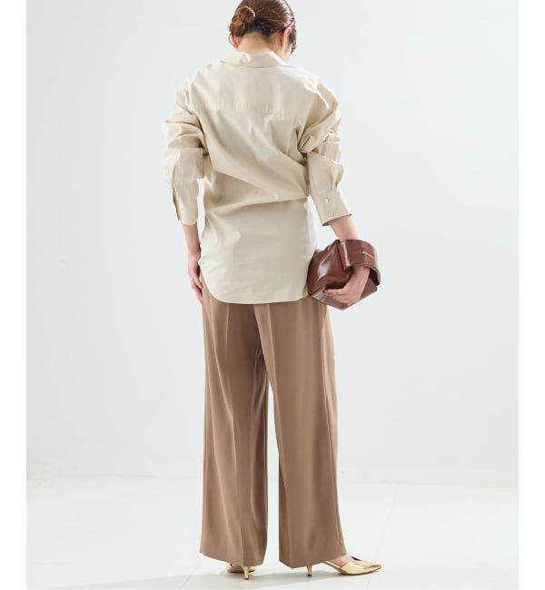 journal standard L'essage「ダブルフロントカシュクールシャツ」|シャツ・ブラウス|