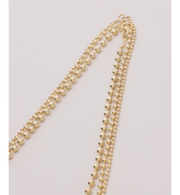 JOURNAL STANDARD relume「《追加》［26SS新作］RELUME ボールチェーン3本セットネックレス」|ネックレス|