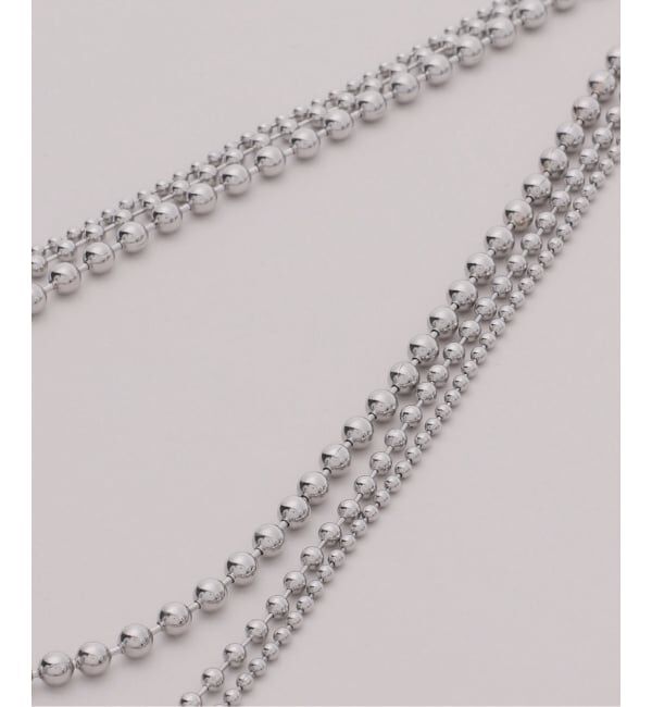 JOURNAL STANDARD relume「《追加》［26SS新作］RELUME ボールチェーン3本セットネックレス」|ネックレス|