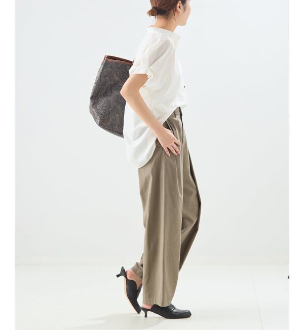 journal standard L'essage「リノリオグログランタックパンツ」|スラックス|