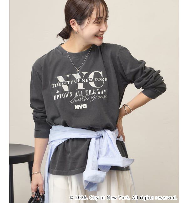 JOURNAL STANDARD「NYC JS LONG TEE」|Tシャツ・カットソー|