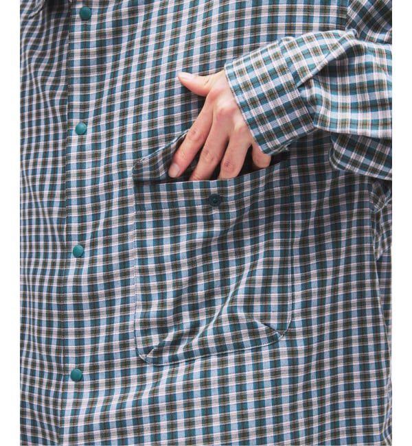 JOURNAL STANDARD「snow peak / スノーピーク 別注 チェック ユーティリティ シャツ」|シャツ・ブラウス|