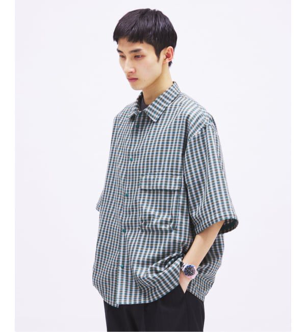 JOURNAL STANDARD「snow peak / スノーピーク 別注 チェック ユーティリティ シャツ」|シャツ・ブラウス|