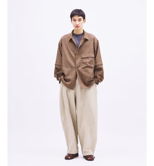 JOURNAL STANDARD「snow peak / スノーピーク 別注 チェック ユーティリティ シャツ」|シャツ・ブラウス|