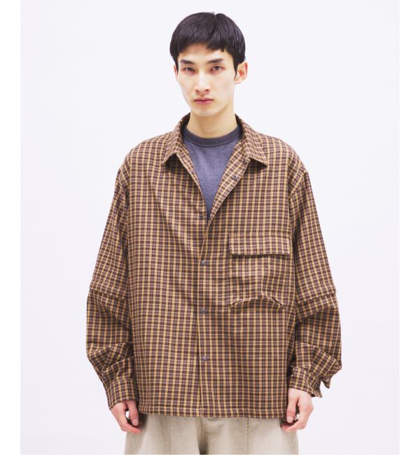 JOURNAL STANDARD「snow peak / スノーピーク 別注 チェック ユーティリティ シャツ」|シャツ・ブラウス|