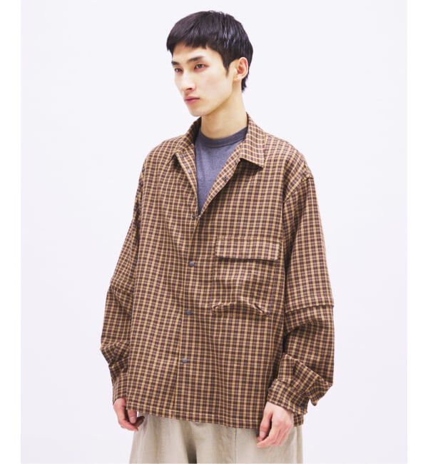 JOURNAL STANDARD「snow peak / スノーピーク 別注 チェック ユーティリティ シャツ」|シャツ・ブラウス|