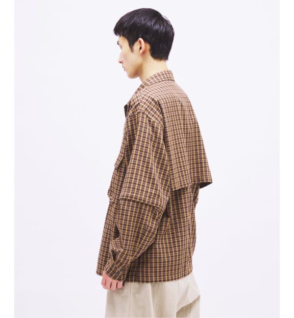 JOURNAL STANDARD「snow peak / スノーピーク 別注 チェック ユーティリティ シャツ」|シャツ・ブラウス|