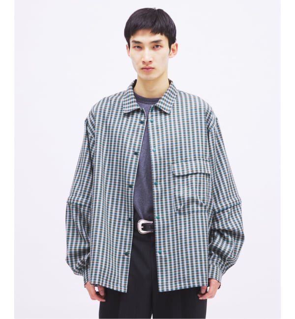 JOURNAL STANDARD「snow peak / スノーピーク 別注 チェック ユーティリティ シャツ」|シャツ・ブラウス|