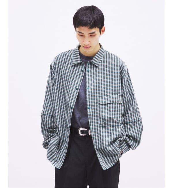 JOURNAL STANDARD「snow peak / スノーピーク 別注 チェック ユーティリティ シャツ」|シャツ・ブラウス|