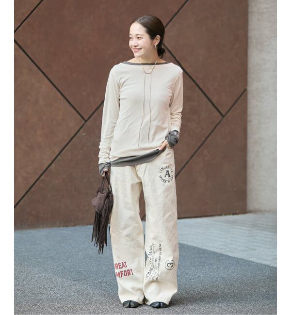 JOURNAL STANDARD「フィブリルフライス2WAYロングスリーブ」|Tシャツ・カットソー|