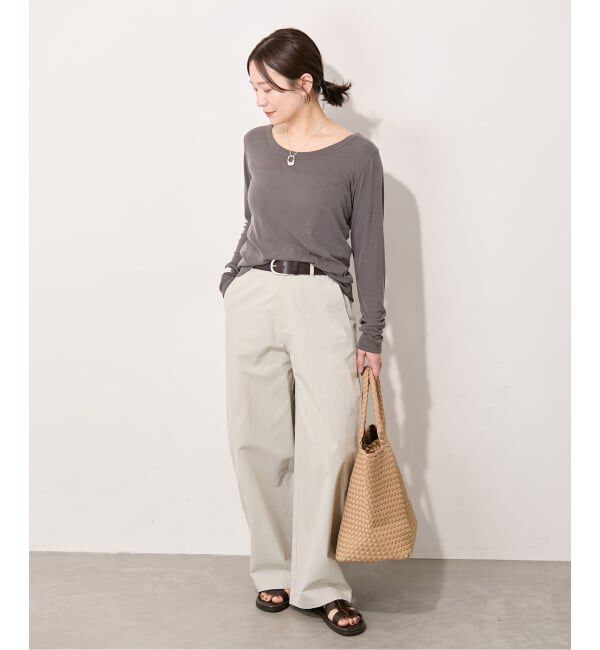 JOURNAL STANDARD「フィブリルフライス2WAYロングスリーブ」|Tシャツ・カットソー|