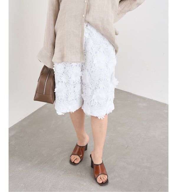 JOURNAL STANDARD「別注【LAYAS/レイヤーズ】 LACE SHORT PT」|その他|ホワイト