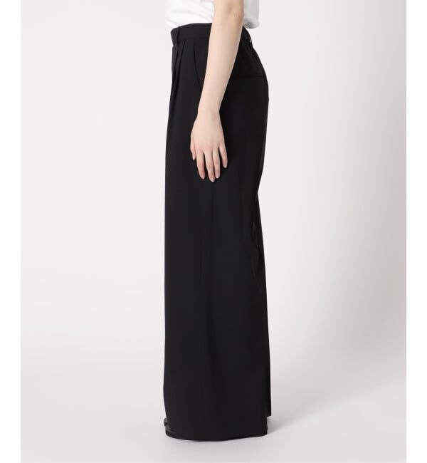 FRAMeWORK「≪追加≫ウォッシャブルTWタックワイドパンツ」|スラックス|