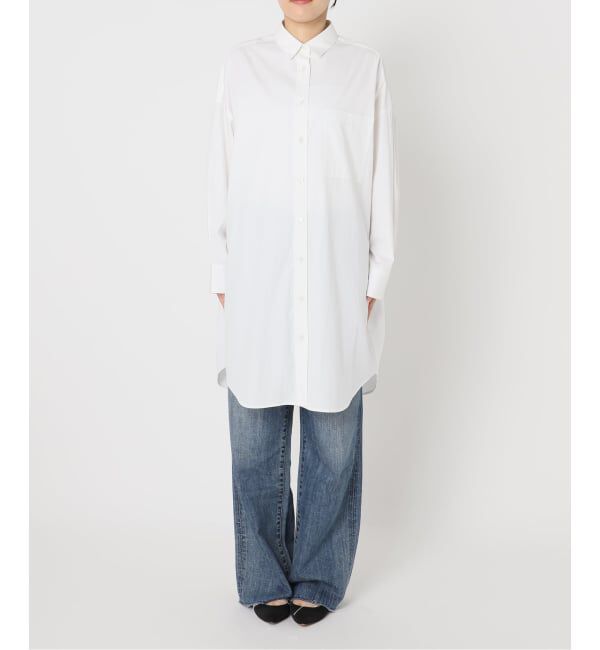 Spick and Span「シャツミニワンピース」|ワンピース|