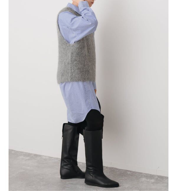 Spick and Span「シャツミニワンピース」|ワンピース|