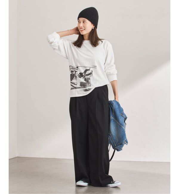 FRAMeWORK「ラージフォトT」|Tシャツ・カットソー|