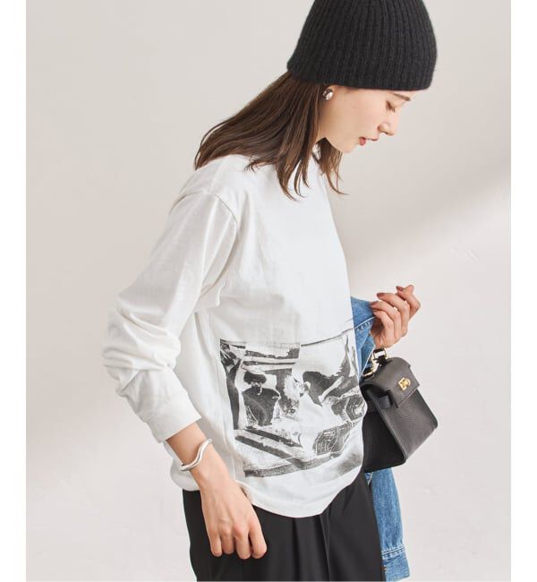 FRAMeWORK「ラージフォトT」|Tシャツ・カットソー|