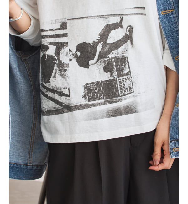 FRAMeWORK「ラージフォトT」|Tシャツ・カットソー|