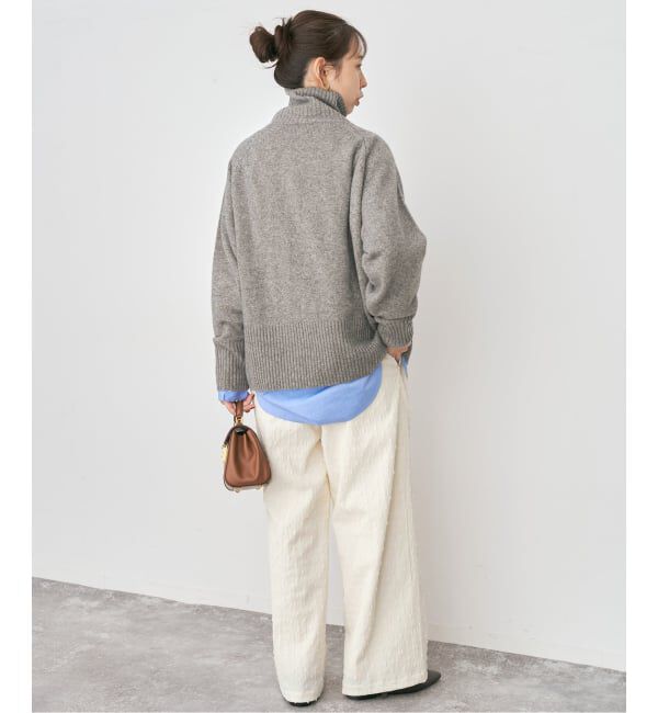 Spick and Span「《WEB限定》ドットジャガードイージーパンツ」|その他|