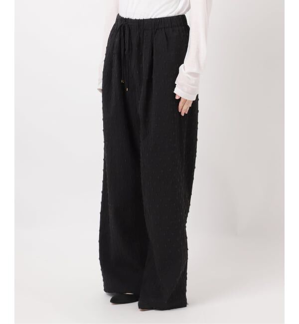 Spick and Span「《WEB限定》ドットジャガードイージーパンツ」|その他|