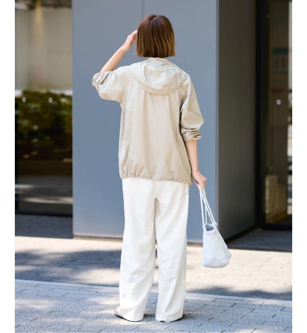 FRAMeWORK「LI/Washiヘリンボーンイージーパンツ」|スラックス|