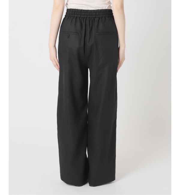 FRAMeWORK「LI/Washiヘリンボーンイージーパンツ」|スラックス|