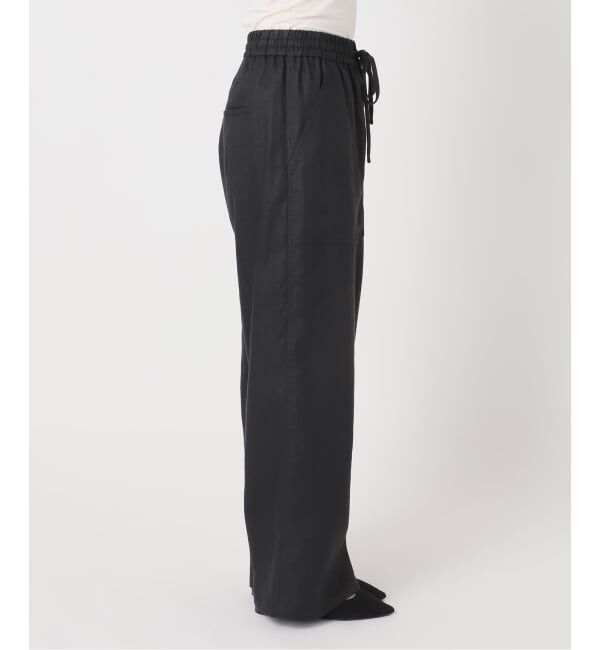 FRAMeWORK「LI/Washiヘリンボーンイージーパンツ」|スラックス|