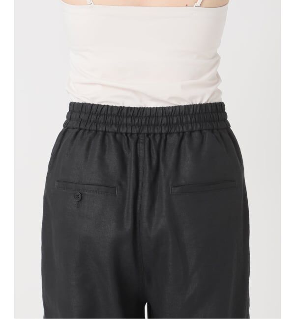 FRAMeWORK「LI/Washiヘリンボーンイージーパンツ」|スラックス|