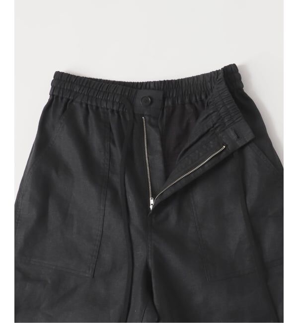 FRAMeWORK「LI/Washiヘリンボーンイージーパンツ」|スラックス|