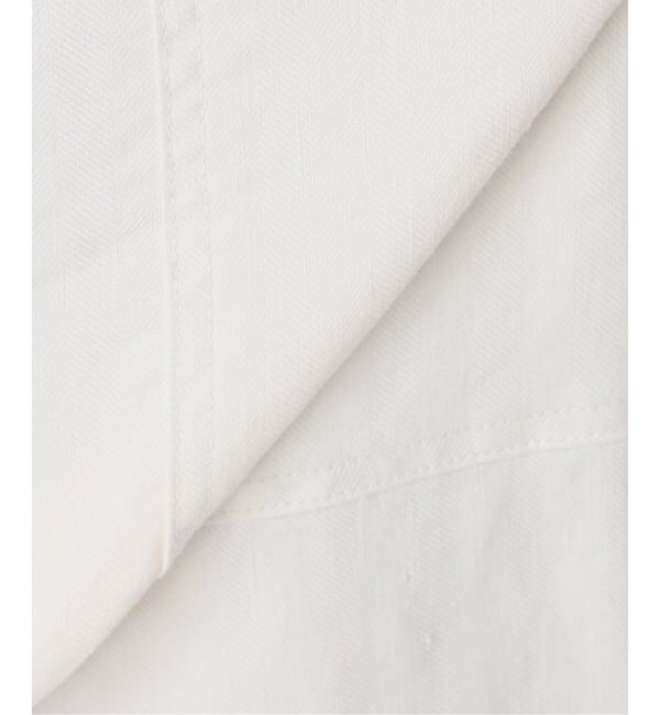 FRAMeWORK「LI/Washiヘリンボーンイージーパンツ」|スラックス|