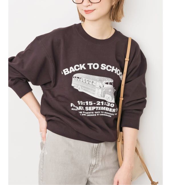 Spick and Span「BOOK CLUB/ブッククラブ 別注 Cotton Loop Sweat」|スウェット・ジャージ|