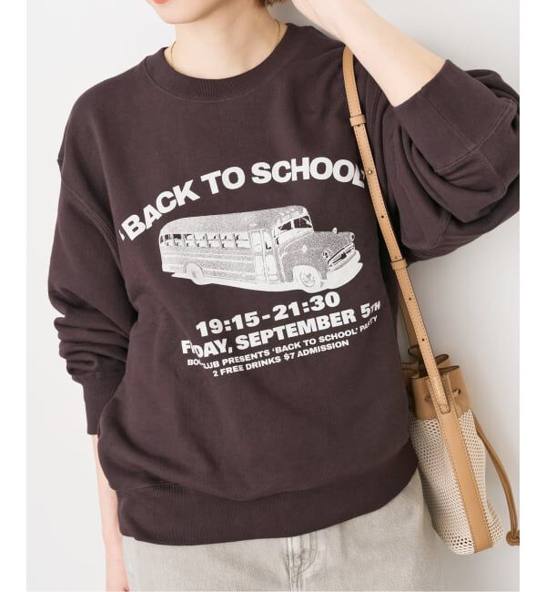 Spick and Span「BOOK CLUB/ブッククラブ 別注 Cotton Loop Sweat」|スウェット・ジャージ|