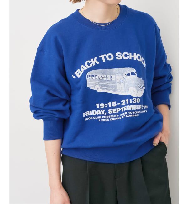 Spick and Span「BOOK CLUB/ブッククラブ 別注 Cotton Loop Sweat」|スウェット・ジャージ|