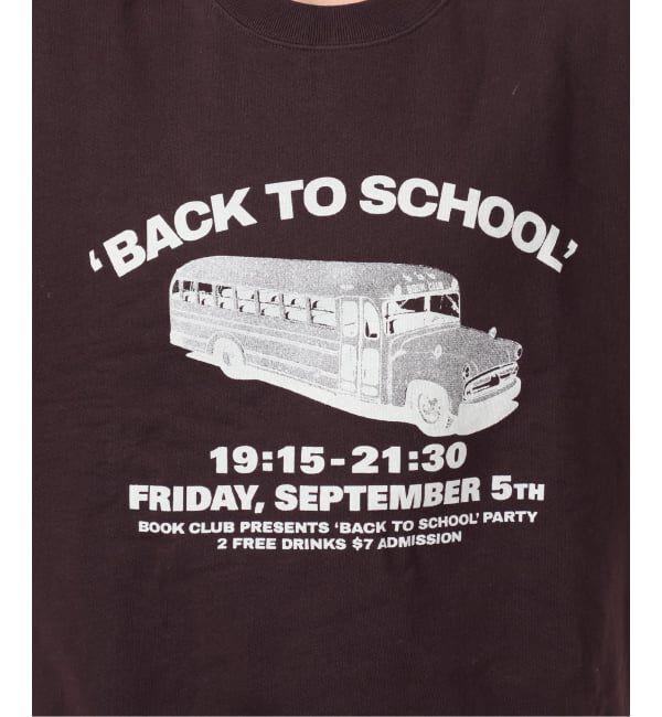 Spick and Span「BOOK CLUB/ブッククラブ 別注 Cotton Loop Sweat」|スウェット・ジャージ|