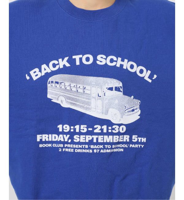 Spick and Span「BOOK CLUB/ブッククラブ 別注 Cotton Loop Sweat」|スウェット・ジャージ|