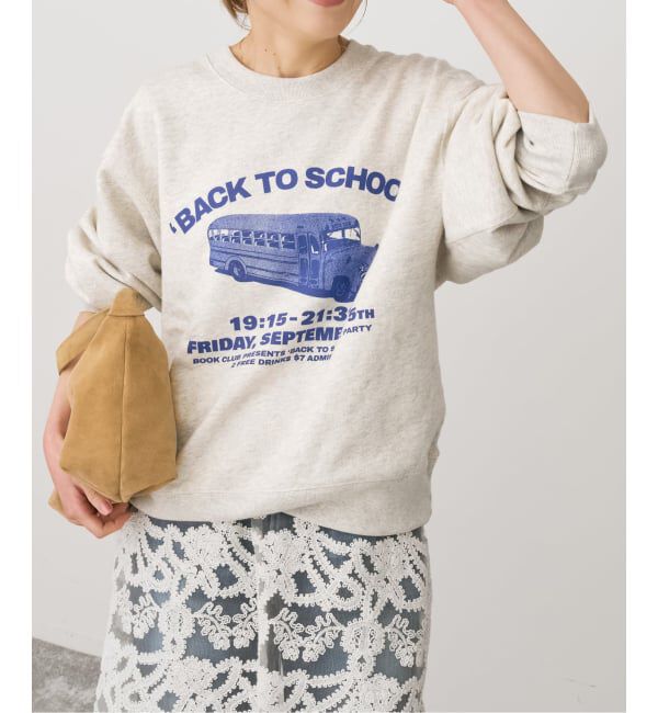 Spick and Span「BOOK CLUB/ブッククラブ 別注 Cotton Loop Sweat」|スウェット・ジャージ|