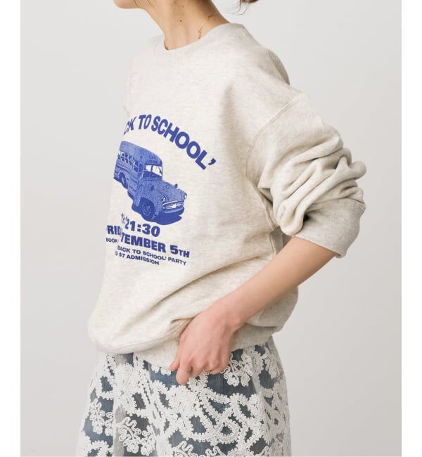 Spick and Span「BOOK CLUB/ブッククラブ 別注 Cotton Loop Sweat」|スウェット・ジャージ|