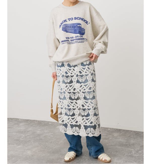 Spick and Span「BOOK CLUB/ブッククラブ 別注 Cotton Loop Sweat」|スウェット・ジャージ|