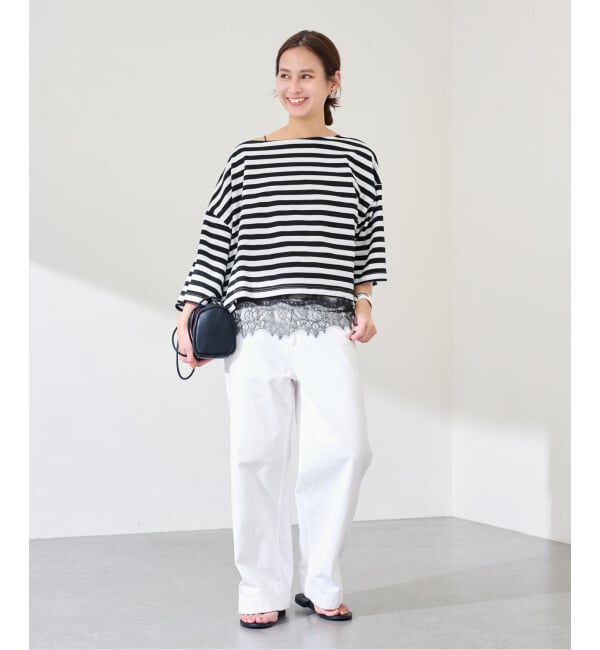 FRAMeWORK「ONIT/オニット 別注OVERSIZE WIDE BORDER」|Tシャツ・カットソー|