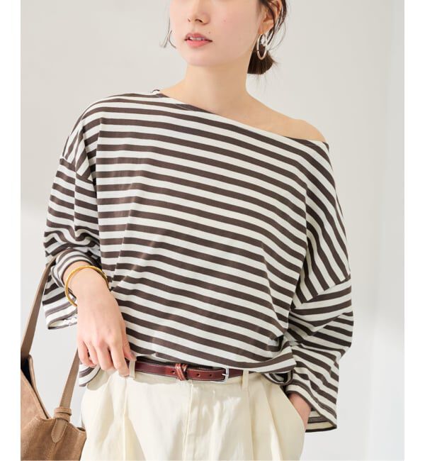 FRAMeWORK「ONIT/オニット 別注OVERSIZE WIDE BORDER」|Tシャツ・カットソー|