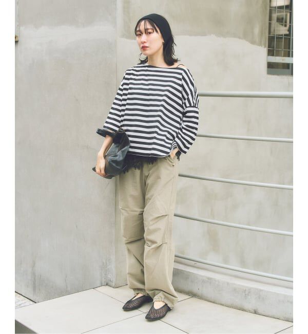 FRAMeWORK「ONIT/オニット 別注OVERSIZE WIDE BORDER」|Tシャツ・カットソー|