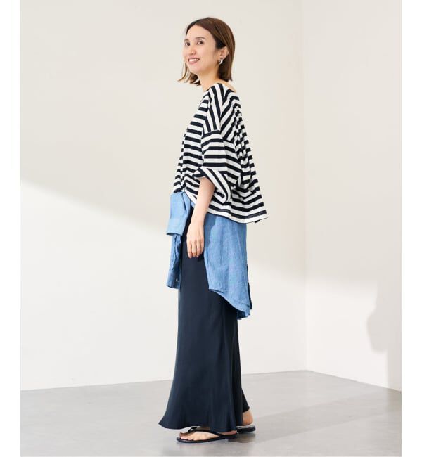 FRAMeWORK「ONIT/オニット 別注OVERSIZE WIDE BORDER」|Tシャツ・カットソー|