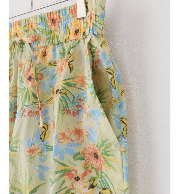 Spick and Span「VIAN / ヴィアン 別注 Flower Easy Wide Pants」|スラックス|